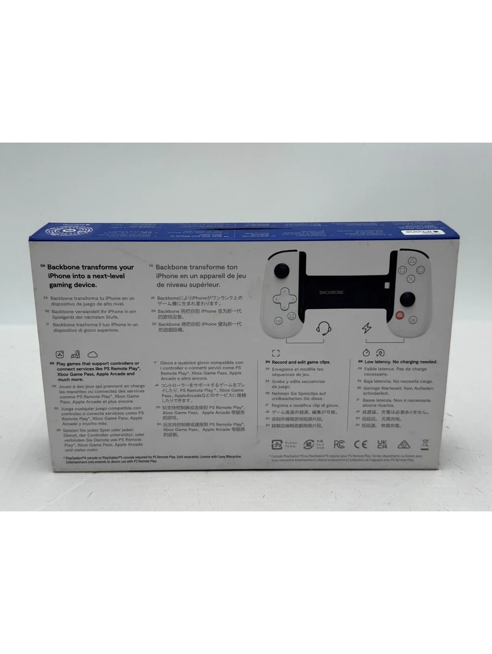 Backbone  One PlayStation Edition Mobile Gaming Controller Brand New Never Used